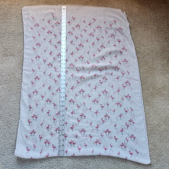 New gauzy flamingo bird scarf - Picture 2 of 5